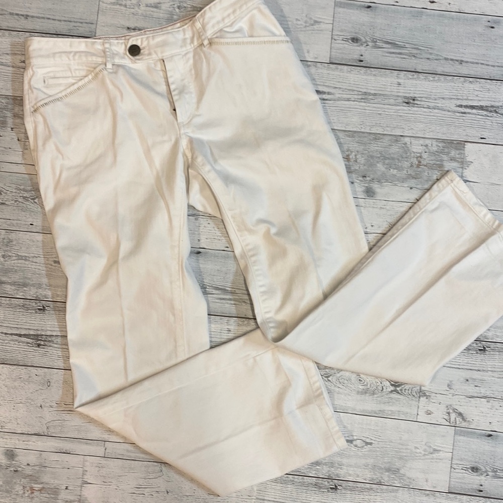 Eddie Bauer trousers white size 8